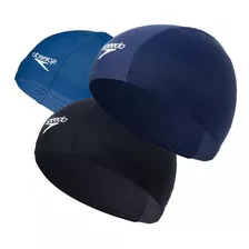 Gorro De Natación Speedo Niño Textil Piscina Entrenamiento Color Azul Oscuro