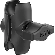 Soporte Ram Moto, Brazo Corto 2,4 Doble Compatible Ram B 1in