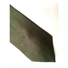 Van Heusen Corbata Satín A Rayas Verde Oscuro