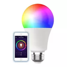 Lampada Inteligente Wifi Rgb Smart Google Alexa Colorida Led