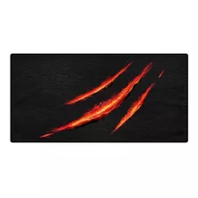 Mousepad Gamer Speed Extra Grande 70x35 Emborrachado Monstro