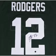 Jersey Autografiado Aaron Rodgers Green Bay Packers Nfl