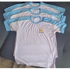 3 Camisetas Manga Curta Semi Novas Do Colégio Adventista 