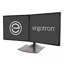 Ergotron - Soporte De Escritorio Para Dos Monitores Ds100