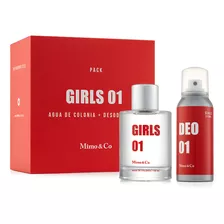 Colonia Niñas Mimo & Co Girls 01 Edc 100ml + Deo 120ml Set