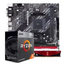 Kit Upgrade Amd Ryzen 5 4600g + Amd A520m + 8gb C/ Wifi