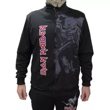 Jaqueta Wa Sport Iron Maiden The Trooper - Preto