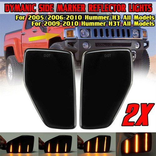 2 Uds T10 Luces Led De Posicin Lateral 2006-2010 Hummer H3 Foto 7