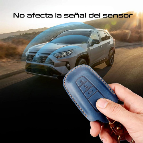 Funda Piel Llave Toyota Corolla Camry Prius Rav 4 Ch-r Foto 10