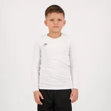 Camisa Térmica Penalty Matis X Uv Juvenil Manga Longa Branca
