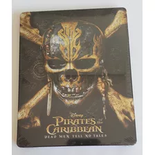 Steelbook Blu-ray 3d Piratas Do Caribe A Vingança De Salazar