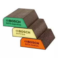 Lija Esponja Abrasiva Lavable Bosch Perfiles X 3 U. Sf F M