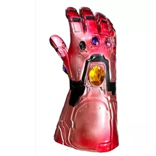 Guante Thanos Iron Man Gemas Infinito Disfraz Avenger Rojo