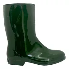 Botas Para Lluvia Pampero Dama Caña Media Livianas Botinetas