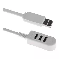 Hub 3 Puertos Tipo Mini Zapatilla 1,20 M Usb 2.4 Ma Pc