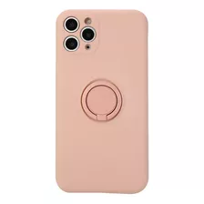 Funda Case Para iPhone XR,xs,11,12,13,14 Silicona Con Anillo