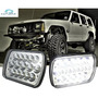 Faros Led Jeep Cherokee Comanche Cj7 Con Lupas Y Direccional