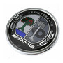 Emblema Cofre Mercedes Benz 57mm Amg Plateado