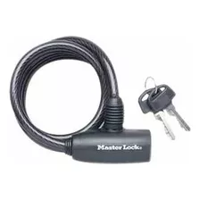 Candado De Cable Negro Master Lock 8126d 6' X 5/16 