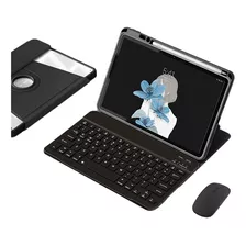 Funda Rotar 360+teclado+mouse Para iPad 10,9 10th Gen