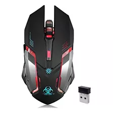 Mouse Inalámbrico Para Juegos Vegcoo, C8 Silent Click Wirele