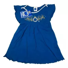 Vestido Feminino Infantil Cruzeiro Esporte Clube Oficial