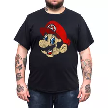 Camiseta Super Mario - Plus Size - Tamanho Grande Xg 