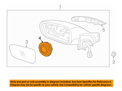 Motor Del Espejo Izquierdo De Hyundai Sonata 2015 Nuevo Foto 2