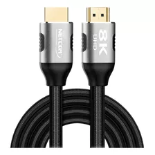 Cable Hdmi 2.1 De 1.80 Metros Ultra Hd 8k 4k Netcom