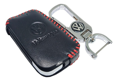 Funda Piel Llave Vw Golf Mk7 Tiguan Nivus Ibiza Virtus Gti  Foto 3