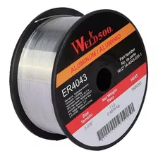 Rollo De Microalambre De Aluminio 4043 .035 1 Lb.