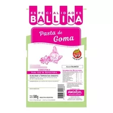 Pasta De Goma Ballina X500g - Cotillón Waf