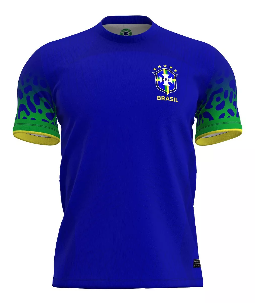 Camisa Camiseta Seleção Brasileira 2022 Copa Do Mundo Qatar