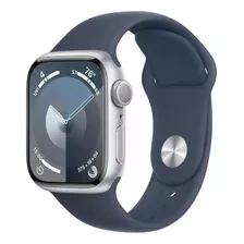 Apple Watch Series 9 Gps + Celular - Prata 45 Mm - Nike Band