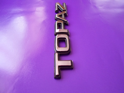 Emblema Topaz Ghia Ford Letras Foto 2