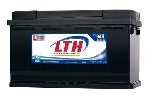 Bateria Lth Agm Volvo S60 Hbrido 2021 - L-94r-850 Foto 3