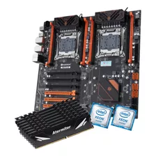 Kit Servidor Dual Xeon X99 F8d Plus E5 2699 V4 256gb 2133mhz