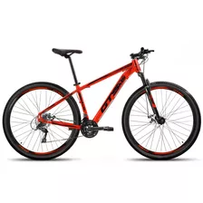 Bicicleta Bike Aro 29 Mtb Freio Disco 21v Gts Pro M5 Intense Cor Vermelho/preto Tamanho Do Quadro 17
