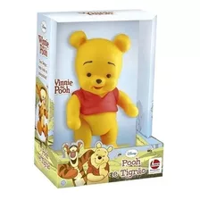 Boneco Infantil Ursinho Pooh De Vinil Disney 2848 Lider