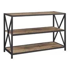 Tenemos Muebles Estanteria Para Libros Metal Y Madera 400 E