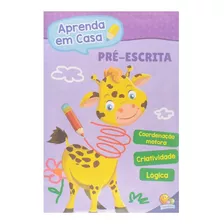 Livro Caligrafia Reforço Escolar Coordenação Motora Lógica