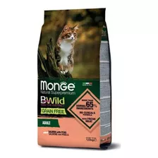 Monge Bwild Grain Free Gato Adulto Sabor Salmón 1,5 Kg