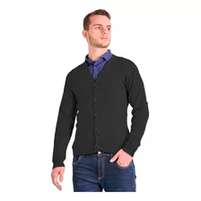 Cardigã Masculino Em Tricô Com Botão Social Sport Blusa Frio