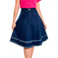 Saias Jeans Feminina Evangélica Secretária Anagrom 