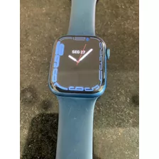 Apple Watch Série 7(gps, 45mm) - Caixa De Alumínio Azul