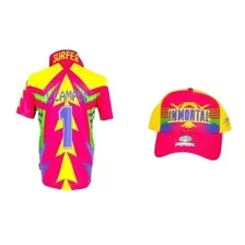 Conjunto Conmemorativo Jersey Y Gorra Jorge Campos Premium