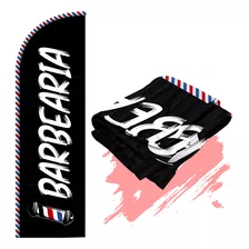 Bandeira Para Wind Banner Dupla Face (só Tecido) Barbearia