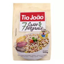 Arroz 7 Grãos Integrais Tio João Pacote 500g