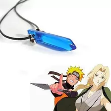 Colar Naruto Tsunade Pedra Azul Primeiro Hokage Hashirama