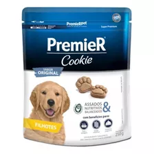 Biscoito Premier Cookie Cães Filhotes 250g Sabor Original